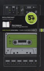 Moleskine Plained Notebook (Audio Cassette)