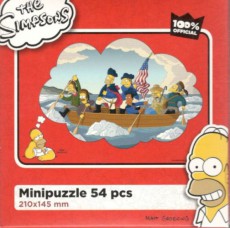 Simpsonovi - Puzzle: Pánská jízda