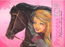Princess TOP - Horses coloring book