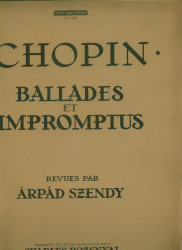 Balady a Imprompty pro klavír Chopin