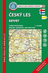 KČT 28 Český les - sever 1: 50 000