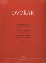 Slovanské tance Op. 46 čtyřručně
