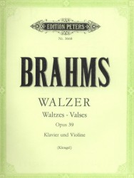 Valčíky Walzer op. 39 (housle a klavír)