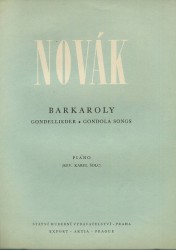 Barkaroly pro klavír, Op. 10