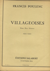 Villageoises pro klavír Poulenc