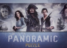 Piráti z Karibiku 5 - Panoramické puzzle (1000 dílků)