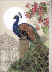 Peacock Gate - přání (B018)