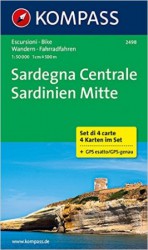 Sardegna Centrale / Sardinien Mitte 1:50 000