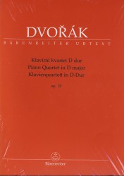 Klavírní kvartet D Dur Op. 23
