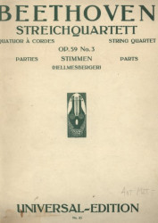 Streichquartett Op. 59, No. 3