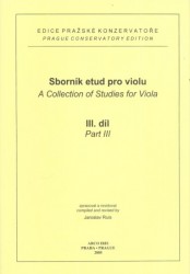 Sborník etud pro violu 3