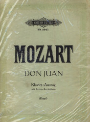 Don Giovanni Don Juan Klavírní výtah