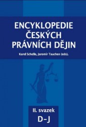 Encyklopedie českých právních dějin, II. svazek: D-J