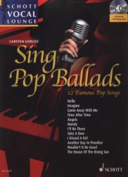 Sing pop ballads + CD Album pro zpěv