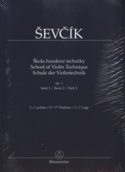 Škola houslové techniky Op. 1 sešit 2