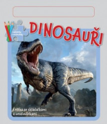 Dinosauři - Knížka se skládačkami a omalovánkami