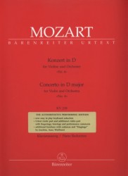 Koncert D dur pro housle a orchestr č. 4