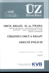 Obce, Kraje, hl. m. Praha. Úředníci obcí a krajů. Obecní policie (ÚZ č. 1345)