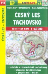 Český les - Tachovsko 1:40 000