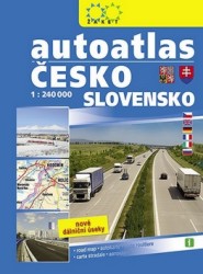 Autoatlas Česko a Slovensko 1:240 000