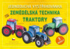 Jednoduchá vystřihovánka - Zemědělská technika: Traktory