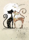 Two Lovecats - přání (H007)
