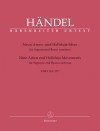 Neun Amen - und Halleluja-Sätze für Sopran und Basso continuo HWV 269-277