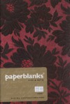 Paperblanks Chic & Satin - zápisník (Black Dahlia Mini)