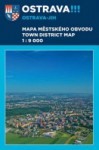 Ostrava jih - Mapa městského obvodu 1: 9 000