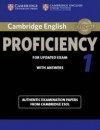 Cambridge English Proficiency 1 for Updated Exam - Student´s Book with Answers