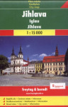 Jihlava - plán města 1:15 000