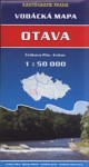 Otava - vodácká mapa 1:50 000