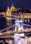 Budapešť - Neonové puzzle (1000 dílků)