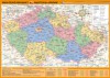Mapa České republiky - zeměpisná a politicko-správní