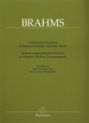 Performance Practices in Johannes Brahms´ Chamber Music