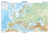 Evropa – reliéf a povrch / státy a území, 1 : 17 mil
