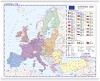 Evropská unie - nástěnná mapa