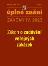 Aktualizace IV/2 2023 - Úplné znění - Zákony IV.