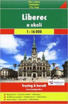 Liberec a okolí 1:16 000 - plán města