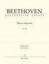 Missa solemnis op. 123 sborová partitura latinsky