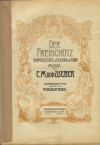 Čarostřelec / der Freischütz klavírní výtah
