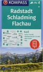 Radstadt, Schladming, Flachau 1:50 000