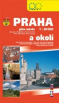 Praha - plán města 1:20 000 a okolí