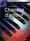 Chanson d´amour Šansony klavír + Audio Online