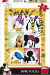 Mickeyho parta - Puzzle (500 dílků)