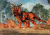 Styrocosaurus - 3D pohlednice