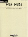 Folk Songs Budget book