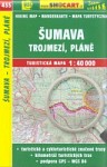 Šumava - Trojmezí, Pláně 1:40 000