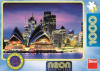 Opera v Sydney - Neonové puzzle (1000 dílků)