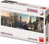 Puzzle Paříž koláž (panoramatic 2000 dílků)